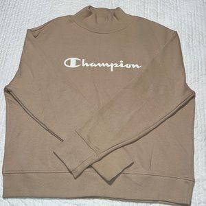 Tan Champion sweatshirt